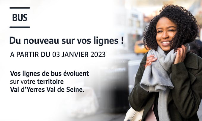 Offre de bus janvier 2023 sur la DSP20