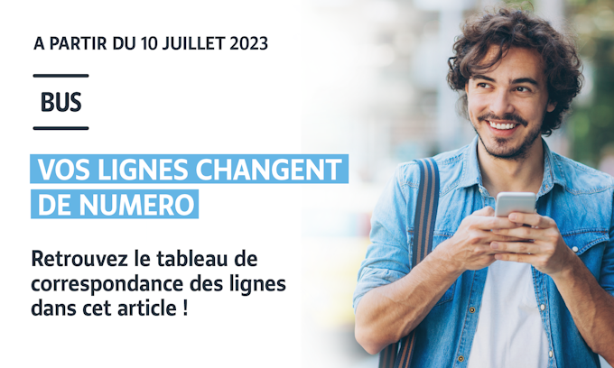 Um novo sistema de numeração no território Essonne Sud Est a partir de 10 de julho de 2023.