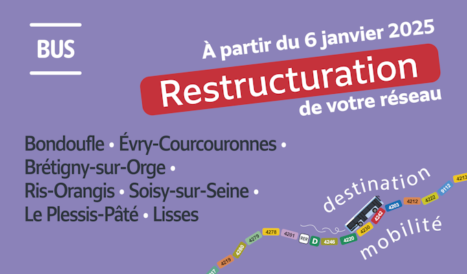 Reestruturação nas linhas do seu território.