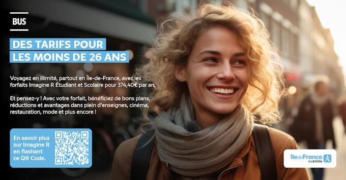 Imagini R Pensez à renouveler votre forfait imagine R ! | Île-de-France Mobilités
