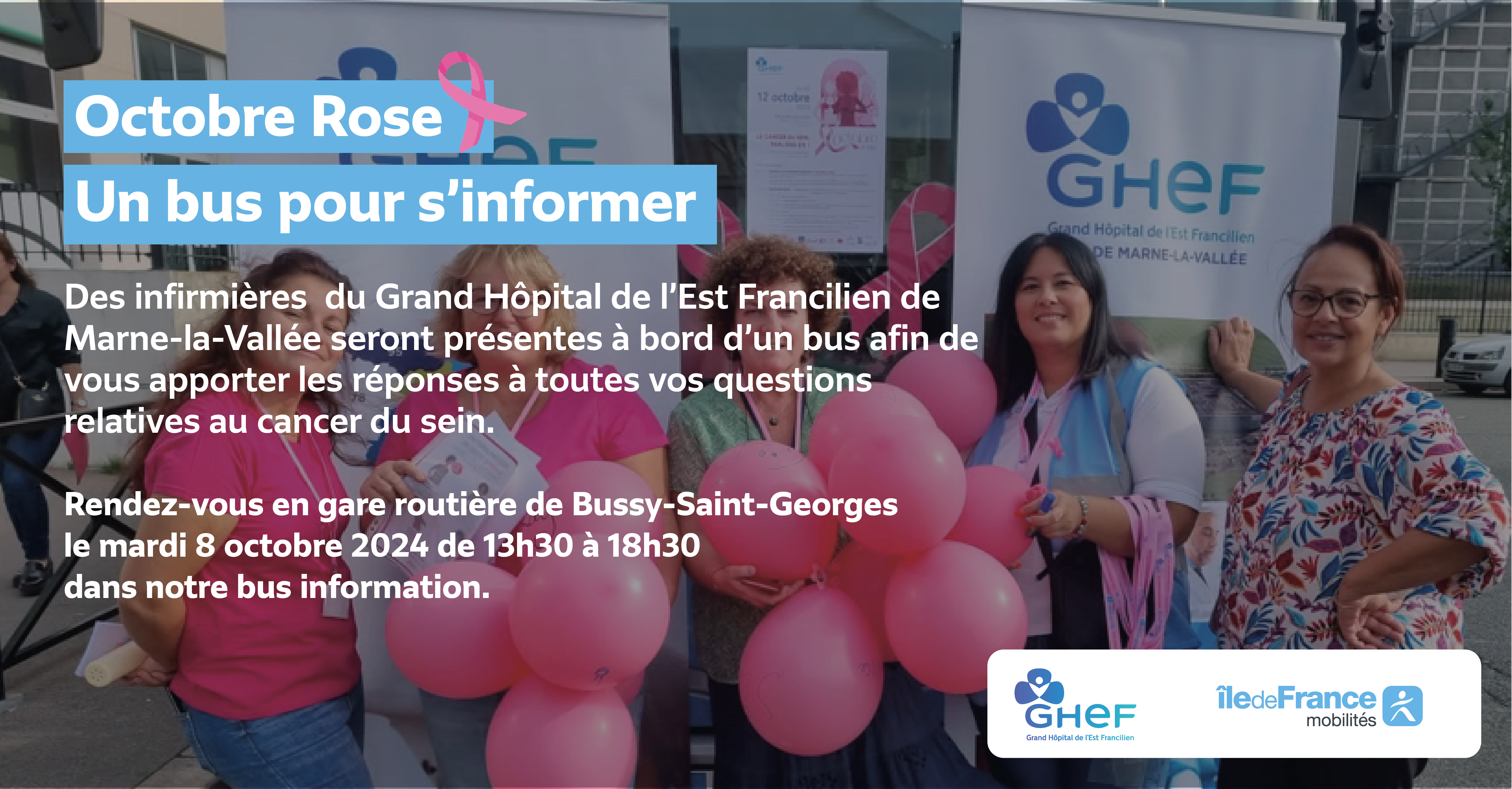 Octobre Rose 2024, un mois pour agir et vous informer sur le cancer du ...