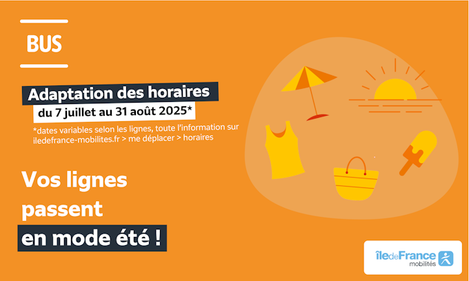 Infographie été Val Parisis du 7 juin au 31 août