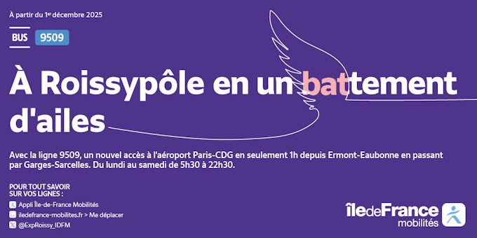 A Roissypôle en un battement d'ailes