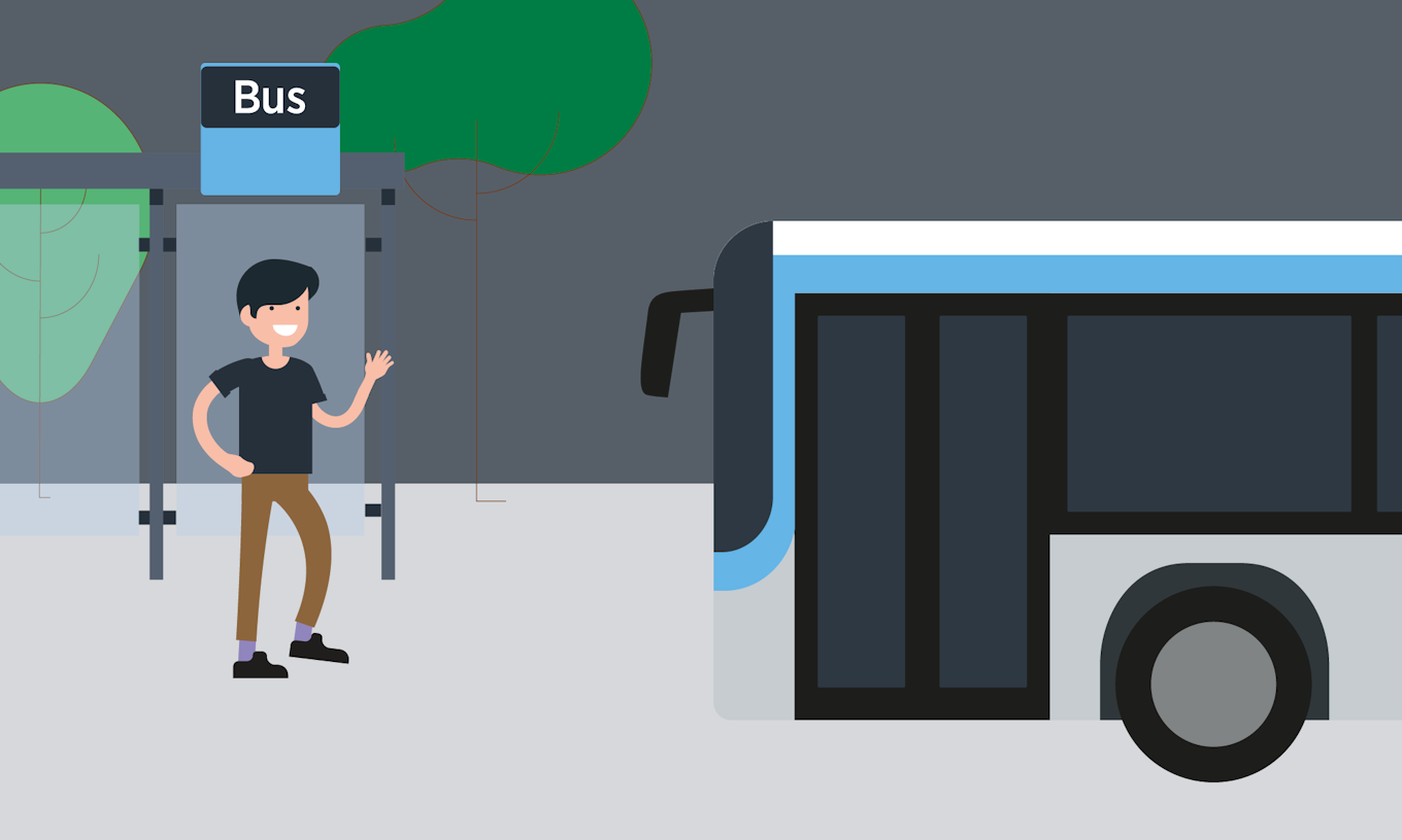 Evening Bus