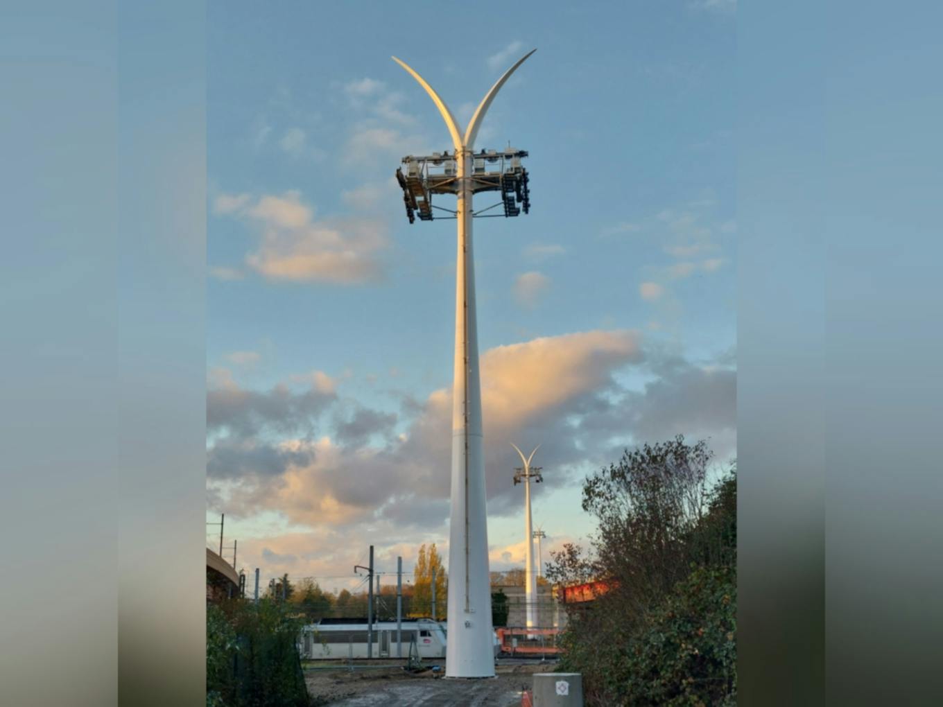 Un pylône du Câble C1
