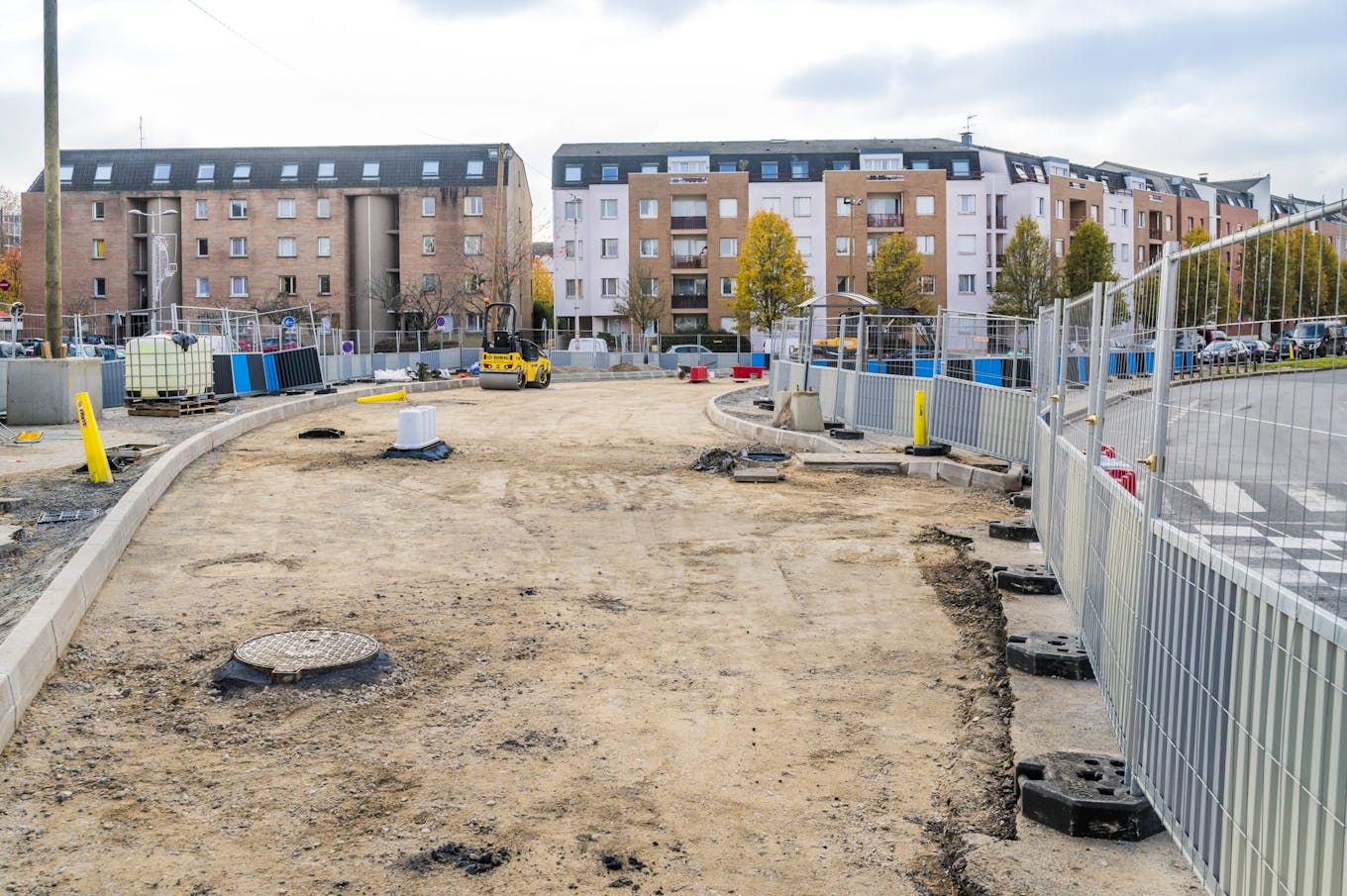 Démarrage des travaux à Évry-Courcouronnes