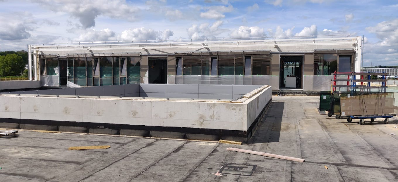 Les travaux de construction du futur COB