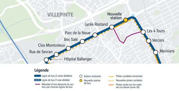 Le projet à Villepinte