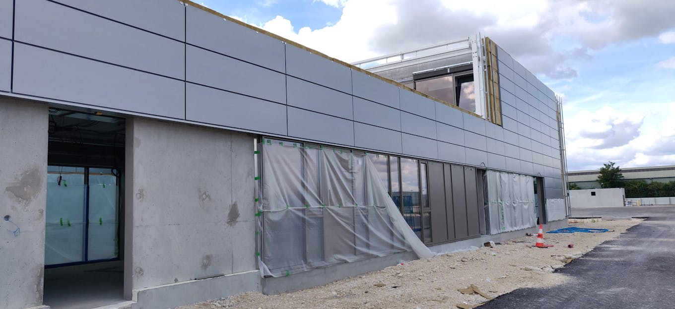 Les travaux de construction du futur COB