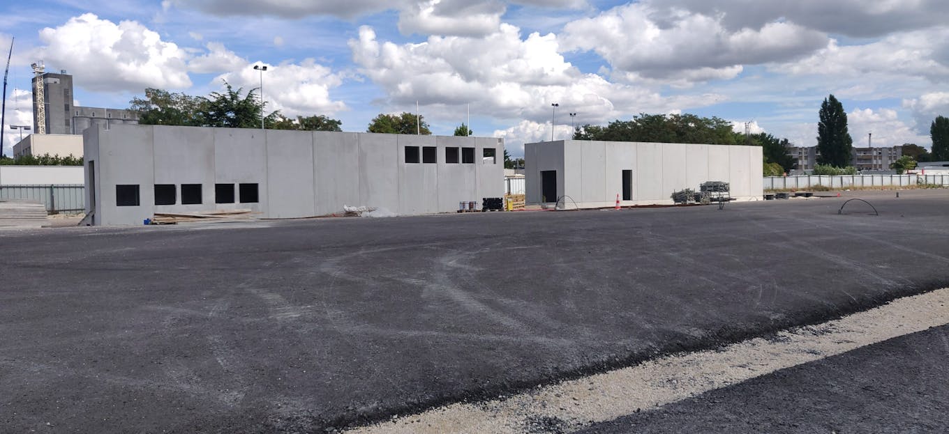 Les travaux de construction du futur COB