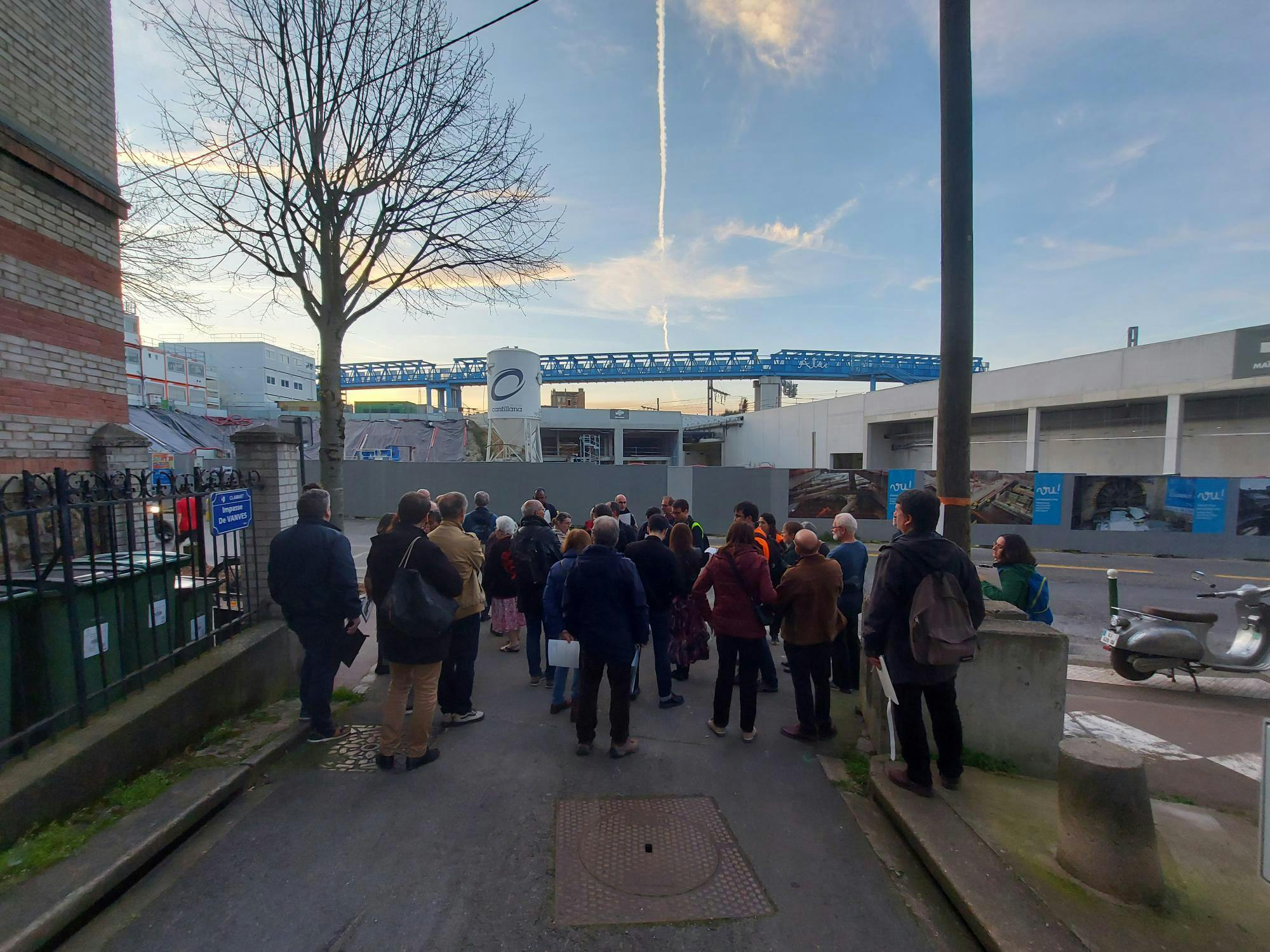 Photo de l'atelier du secteur gare de Clamart