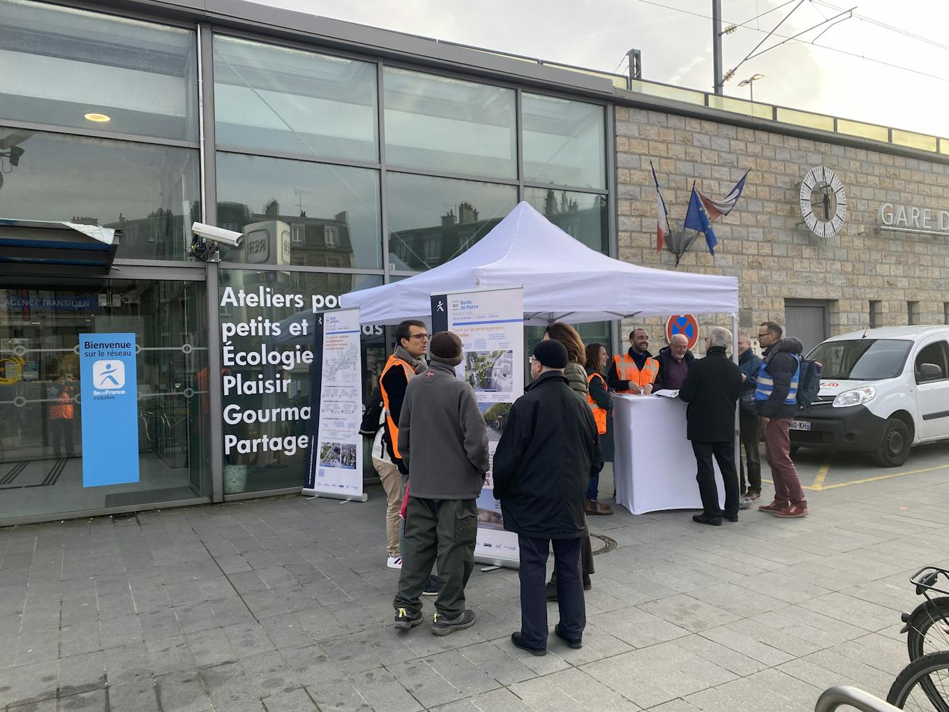 Rencontre voyageurs à Chelles