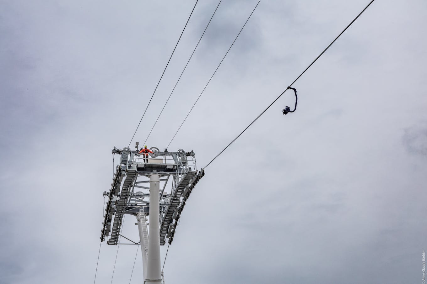 Tirar del cable del volante