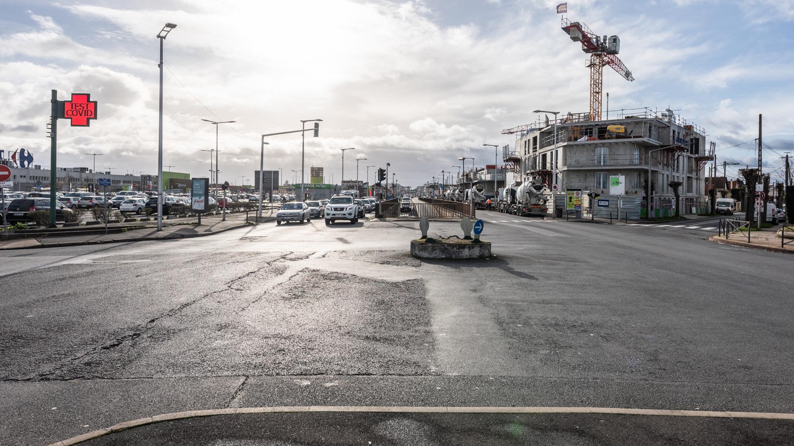 Fotosektor Unterführung und Kreuzung Paul Vaillant Couturier