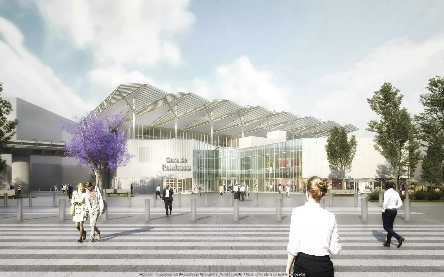 Marguerite Perey train station (Palaiseau)