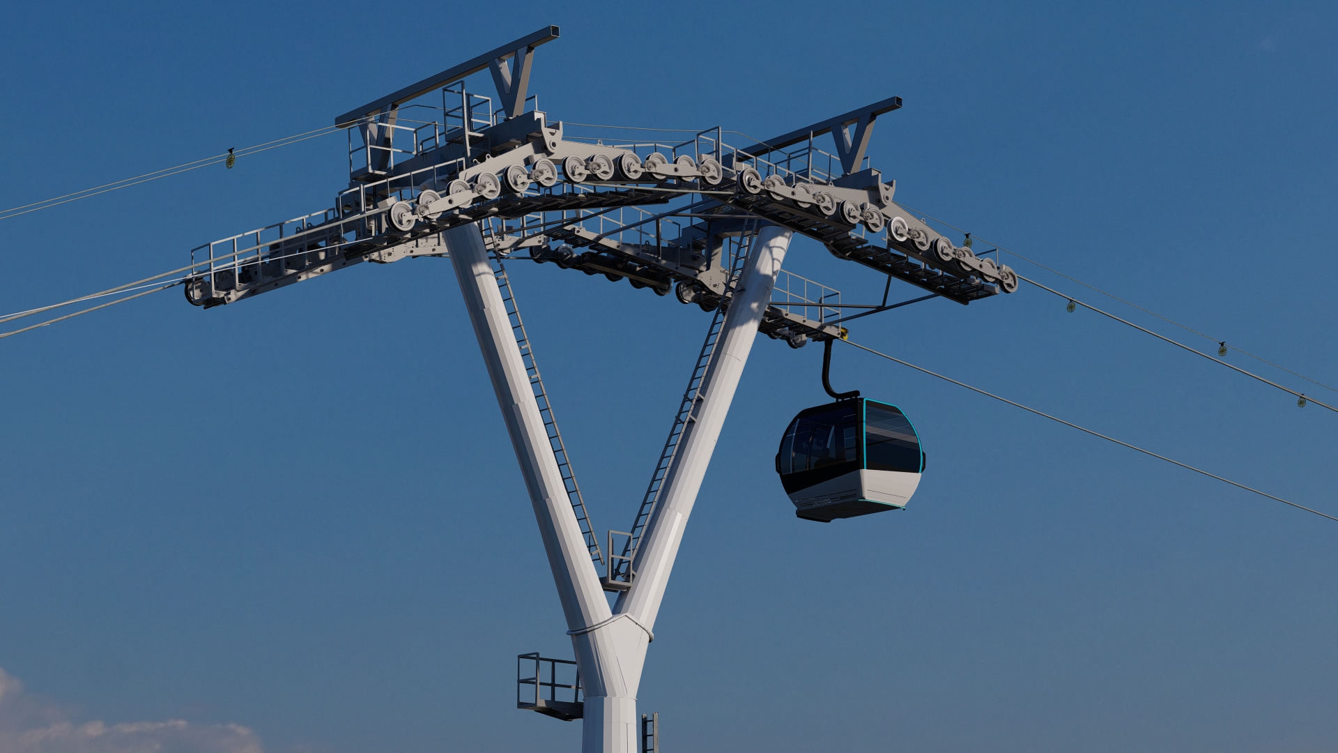 Les pylônes ÎledeFrance Mobilités