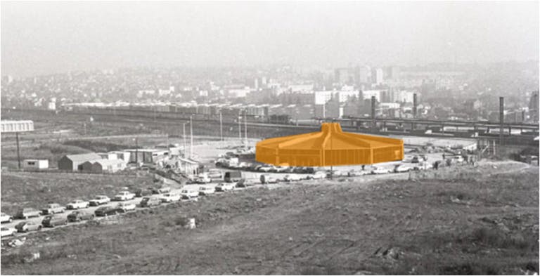 La gare Val de Fontenay dans les années 1970