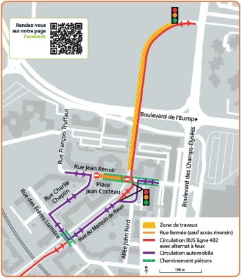 Plan des travaux