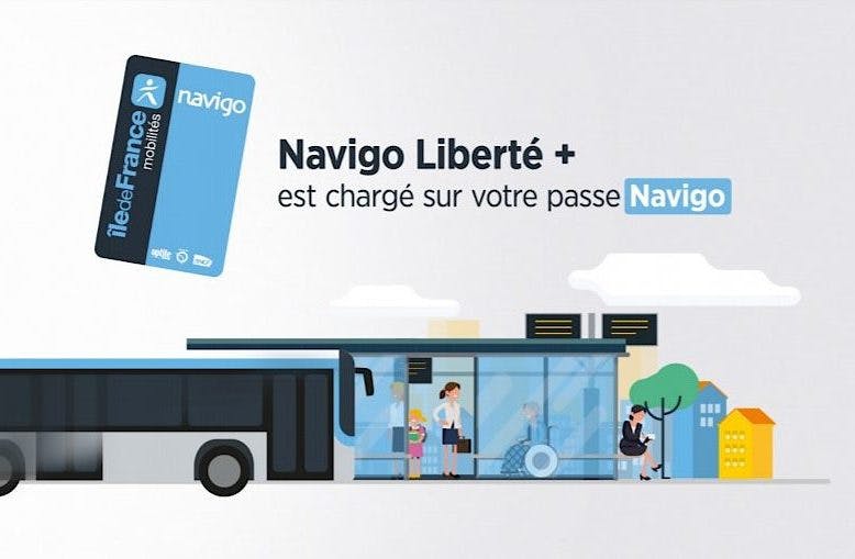 Navigo Liberté + est chargé sur votre passe Navigo