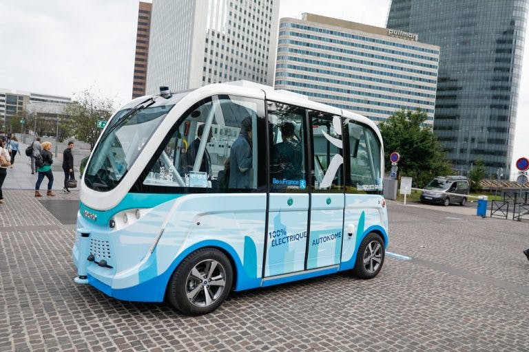 Navettes autonomes en expérimentation
