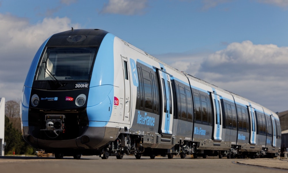 300ème rame du Francilien © Samuel Dhote / Alstom