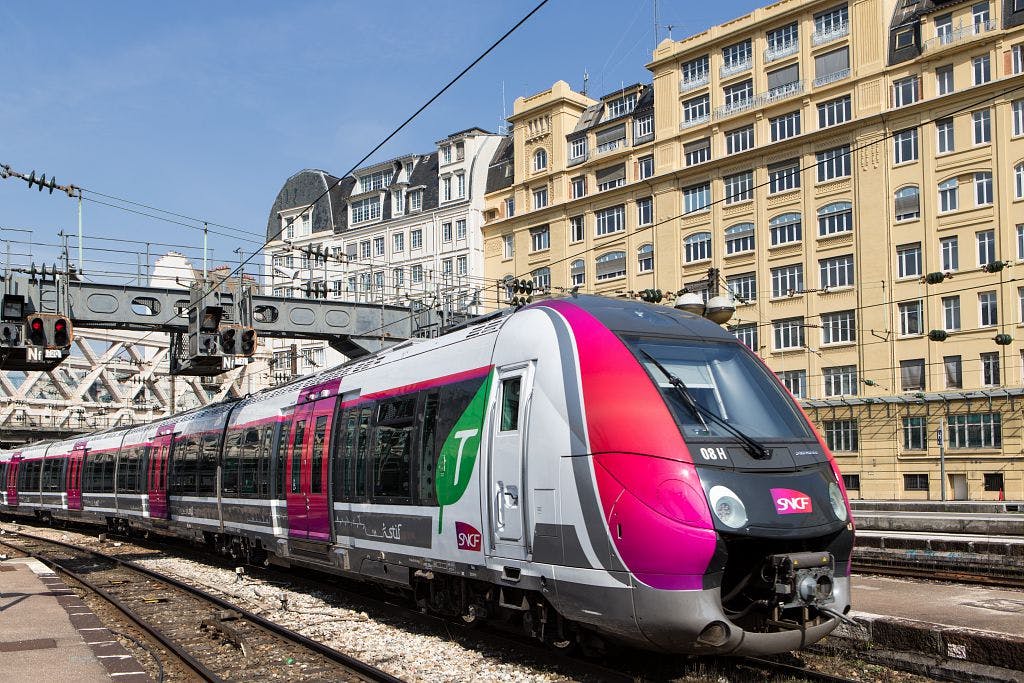 Nouveau rame Francilien en île-de-France