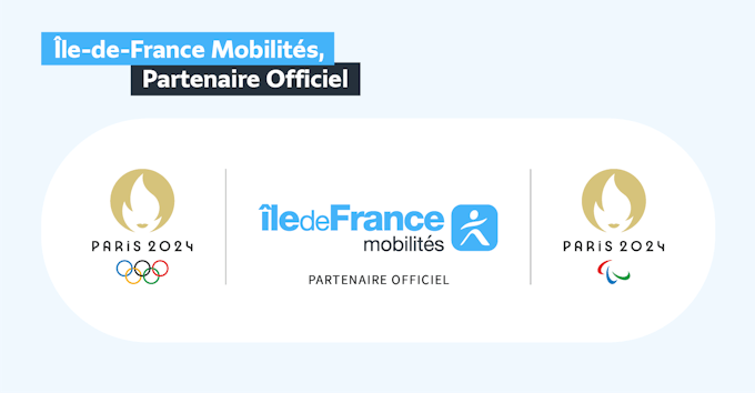 Île-de-France Mobilités, Parceira Oficial dos Jogos Olímpicos e Paralímpicos de Paris 2024