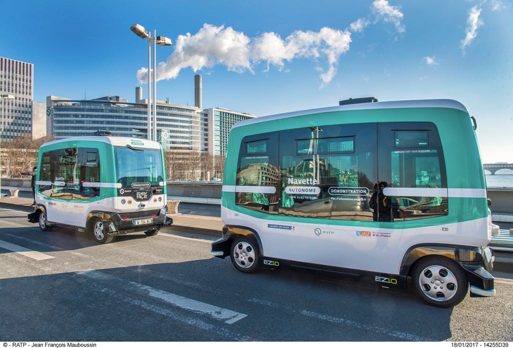 La RATP teste des bus 100% électriques - France Bleu