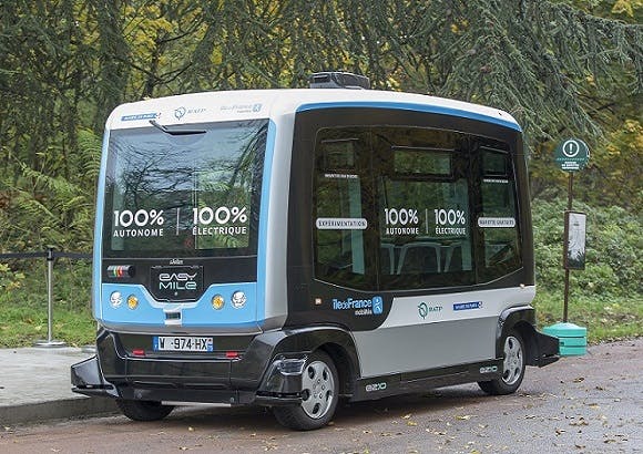 Navette autonome en expérimentation