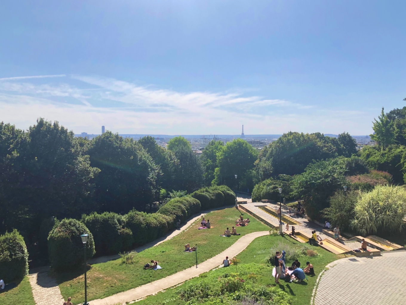 Blick vom Park Belleville ©Léonor de Bailliencourt