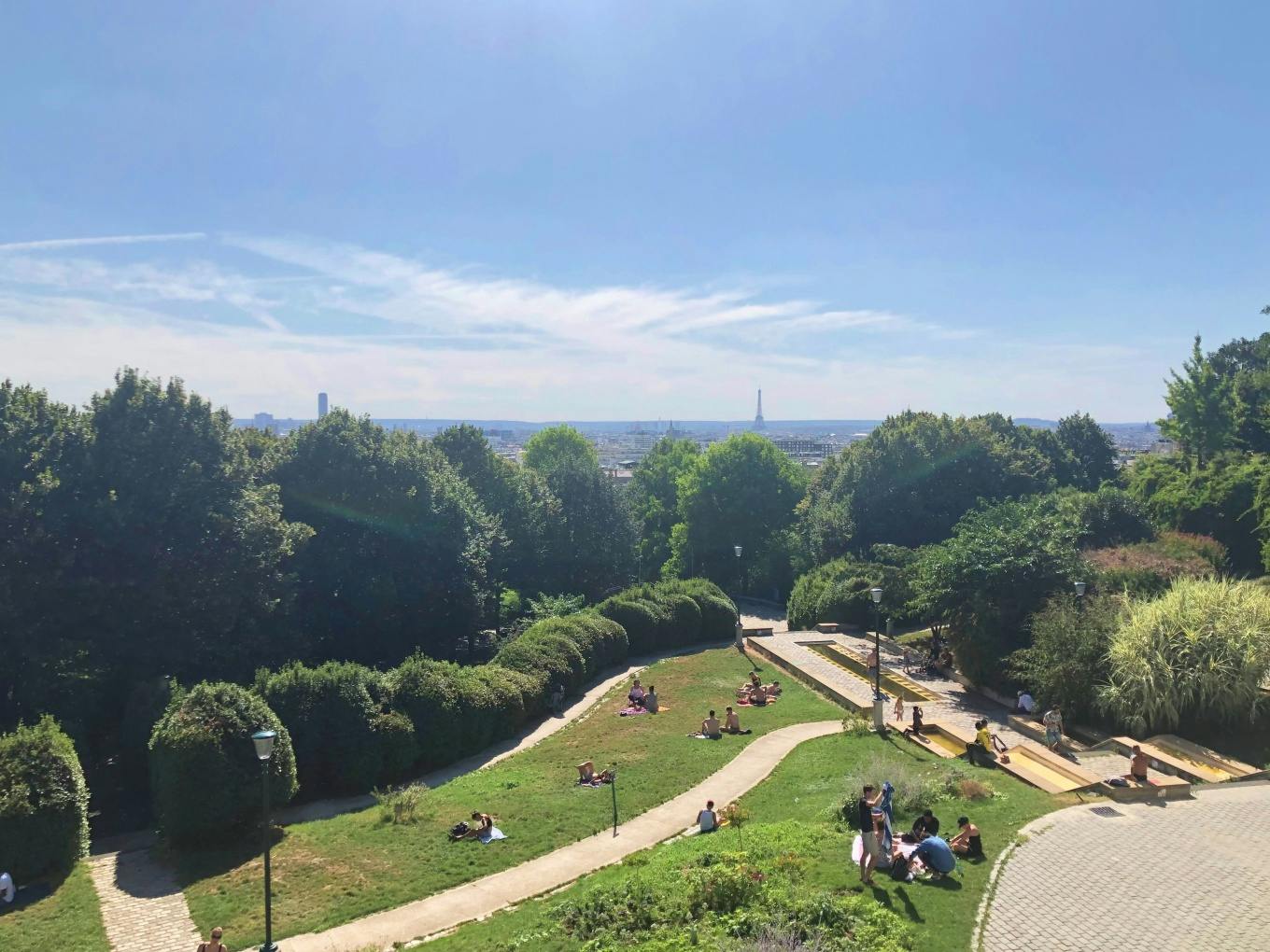 Blick vom Park Belleville ©Léonor de Bailliencourt