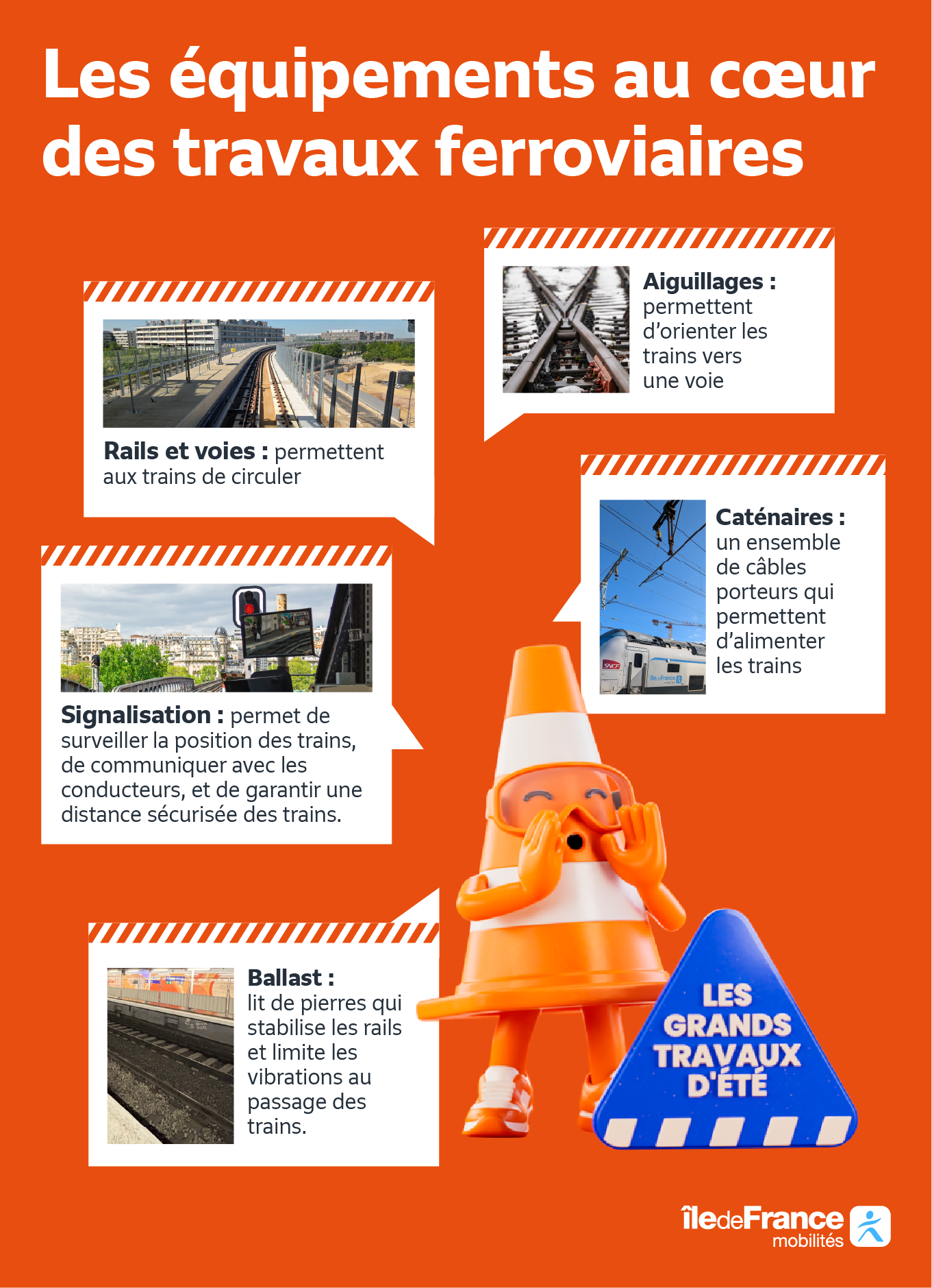 Les équipements au cœur des travaux ferroviaires
