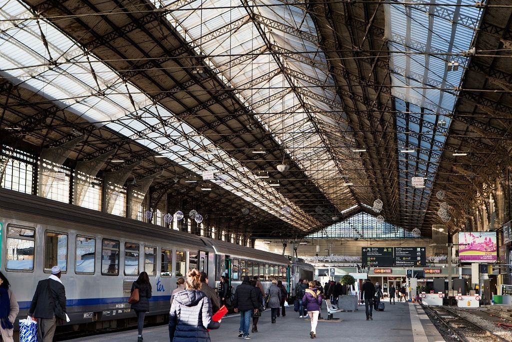 Perspective intérieur gare Noisy-le-Sec 
