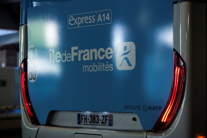 Bus Express à La Défense -© Cyril BADET - Ile-de-France Mobilités