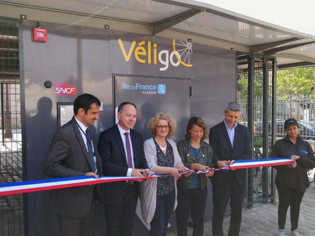 Inauguration du nouvel espace Véligo
