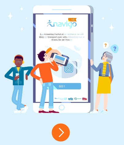 Infographie : Expérimentation Navigo LAB