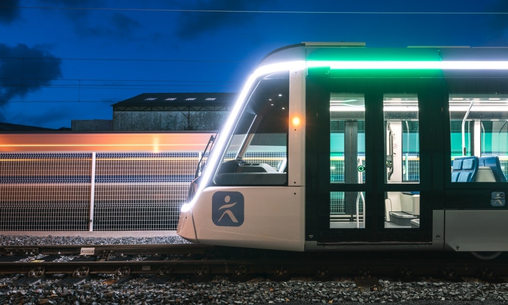 Tramway T9 de nuit