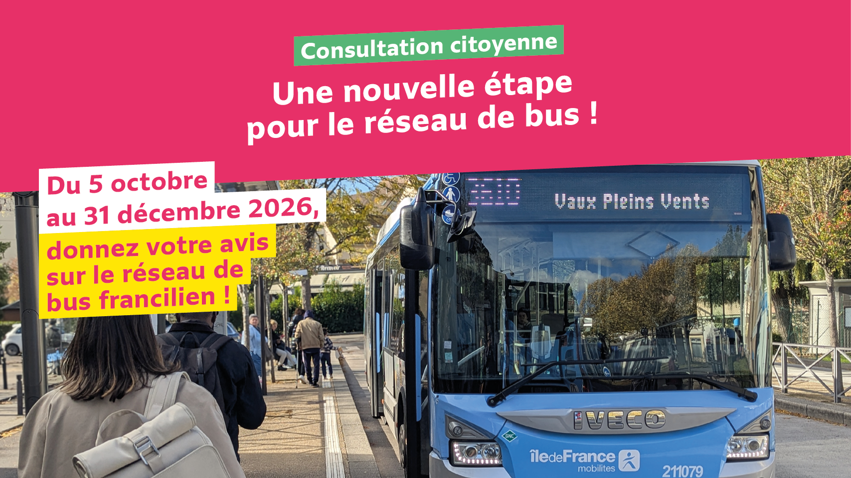 Consultation citoyenne sur le réseau de bus