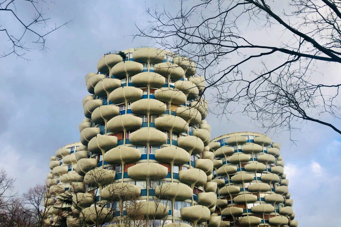 La résidence dite des "Choux" à Créteil