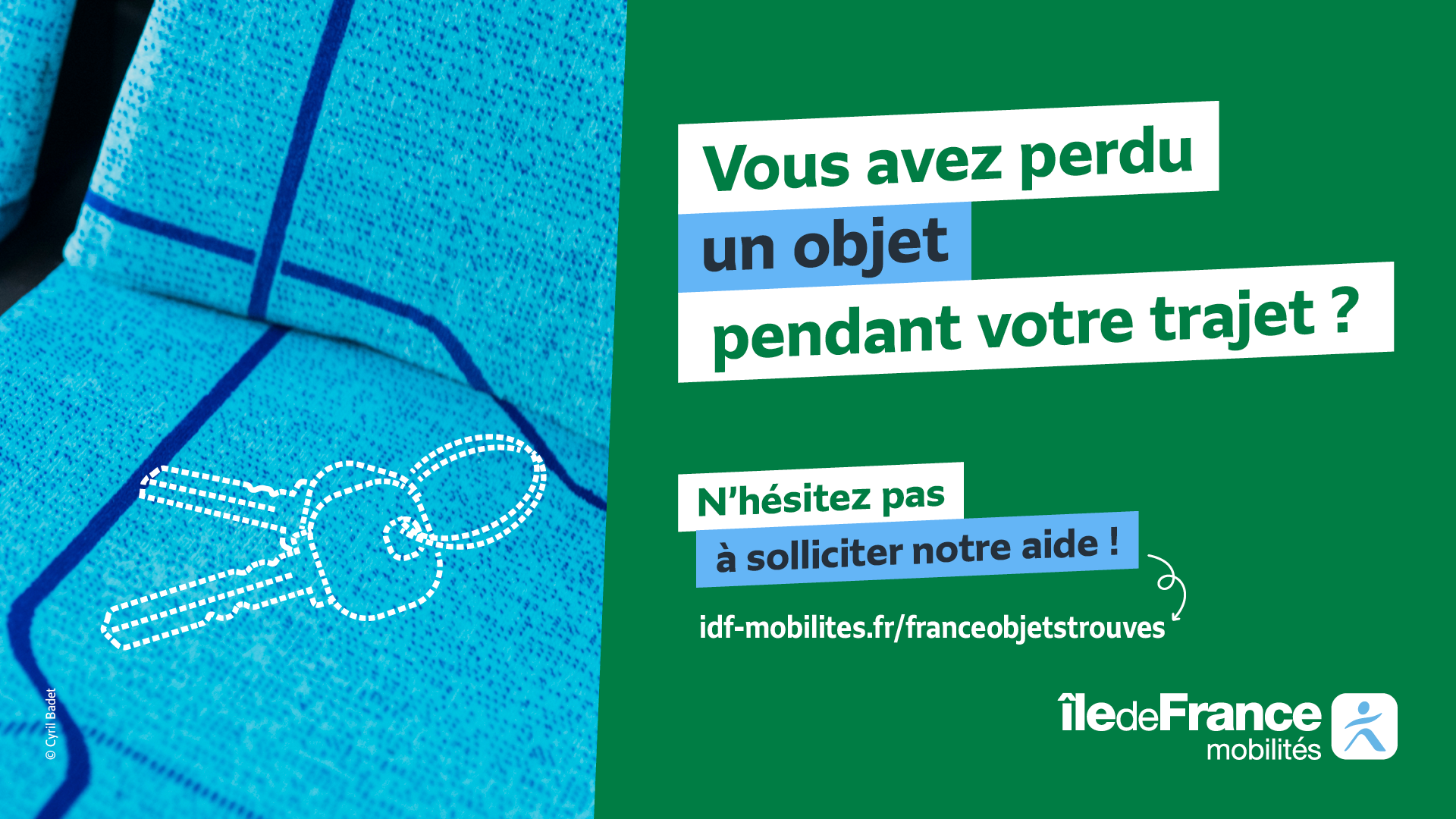 Vous avez perdu un objet pendant votre trajet ? Sollicitez notre aide !