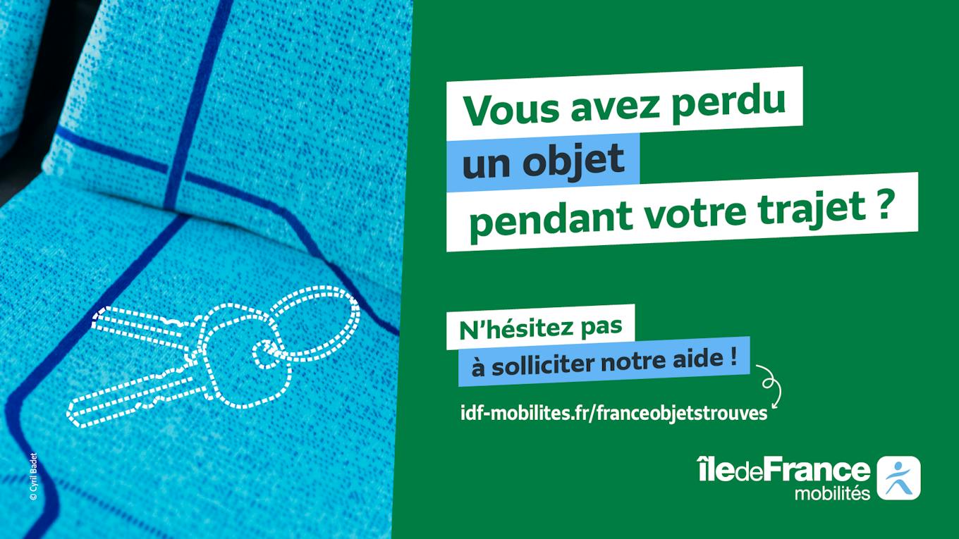 Vous avez perdu un objet pendant votre trajet ? Sollicitez notre aide !