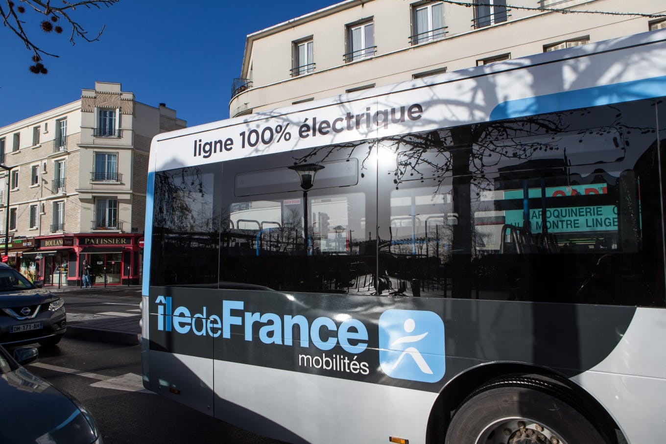 Des bus électriques en Île-de-France