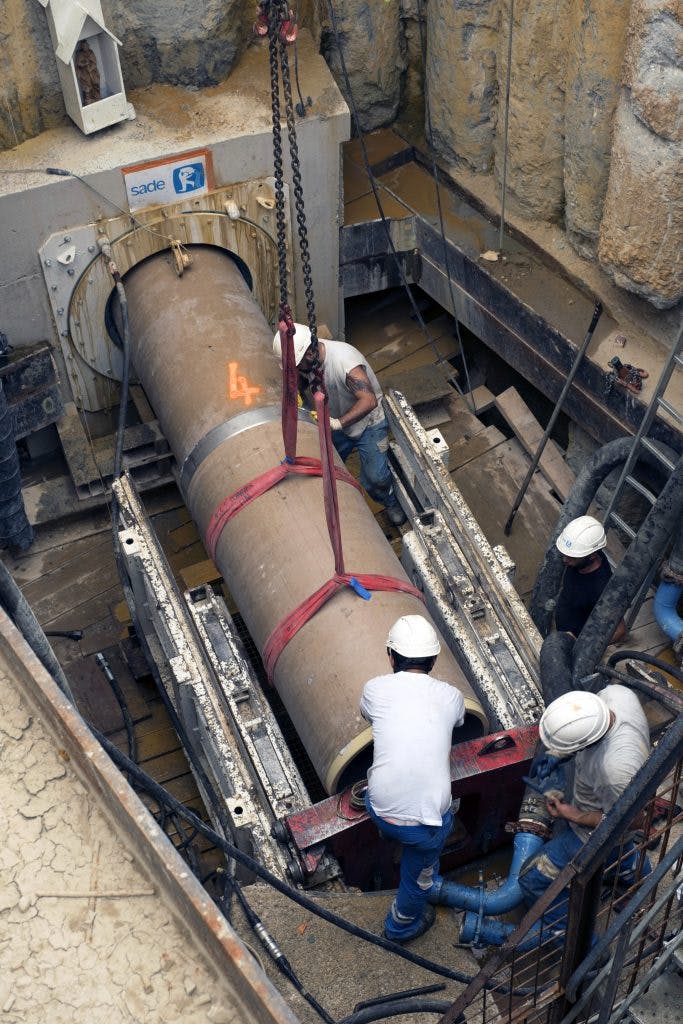 Intégration de Tunnel au sous-sol sur une ligne de Tram