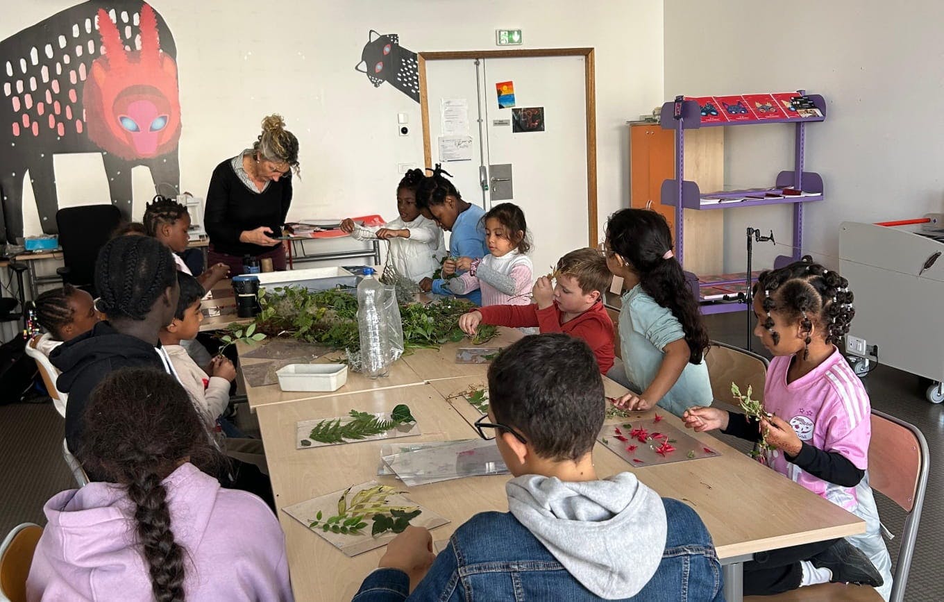 Un atelier de création autour du végétal pour les Micro-Folies de Seine-Saint-Denis