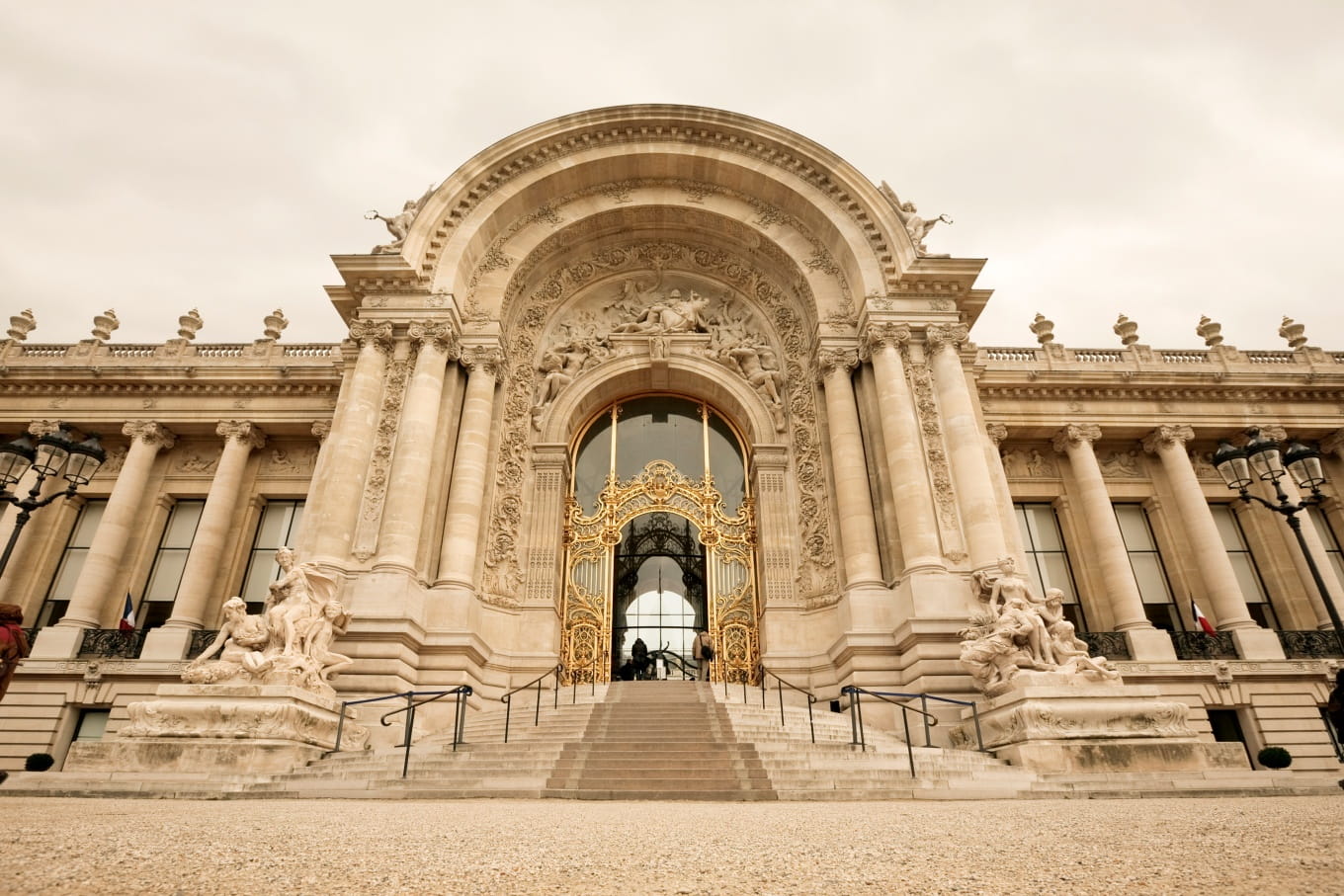 Facade of the Musée des Beaux Arts de Paris, the Petit Palais