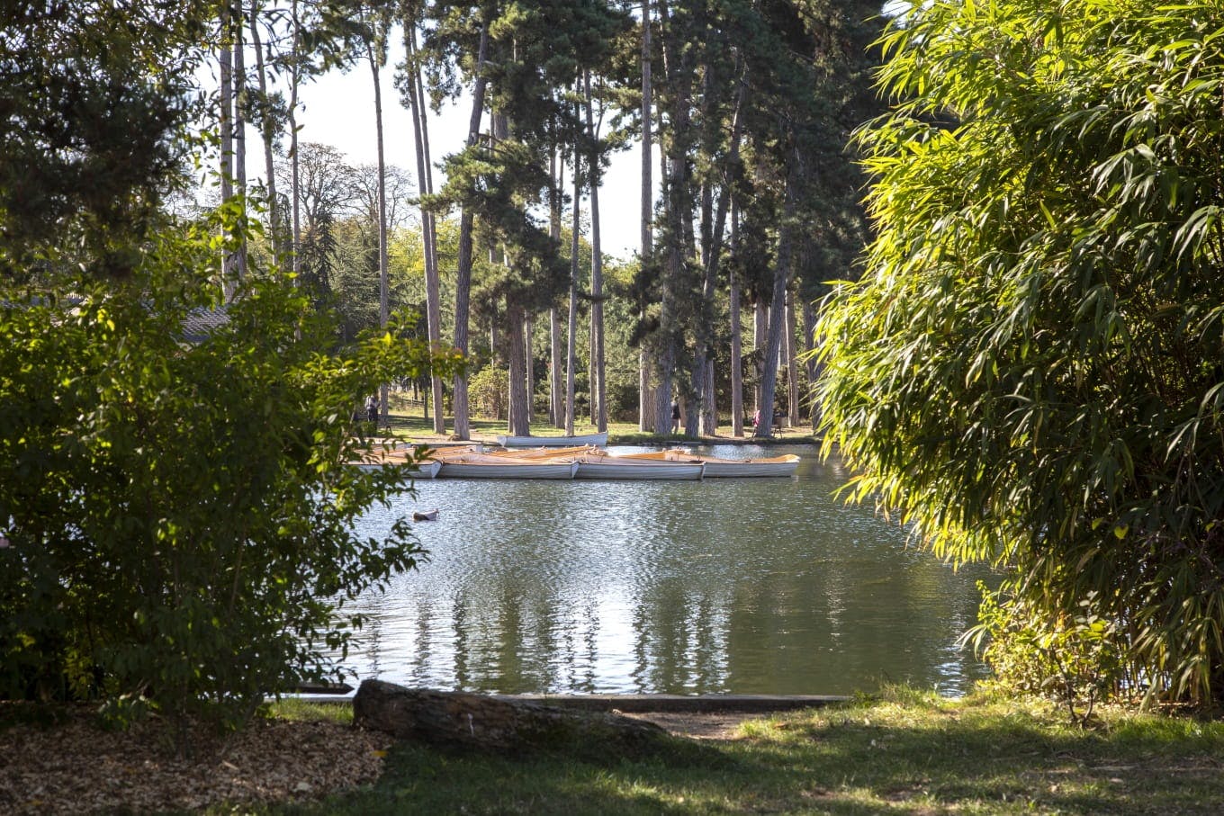 The Grand Lac Bois de Boulogne and its Schnapps2012 boats ©