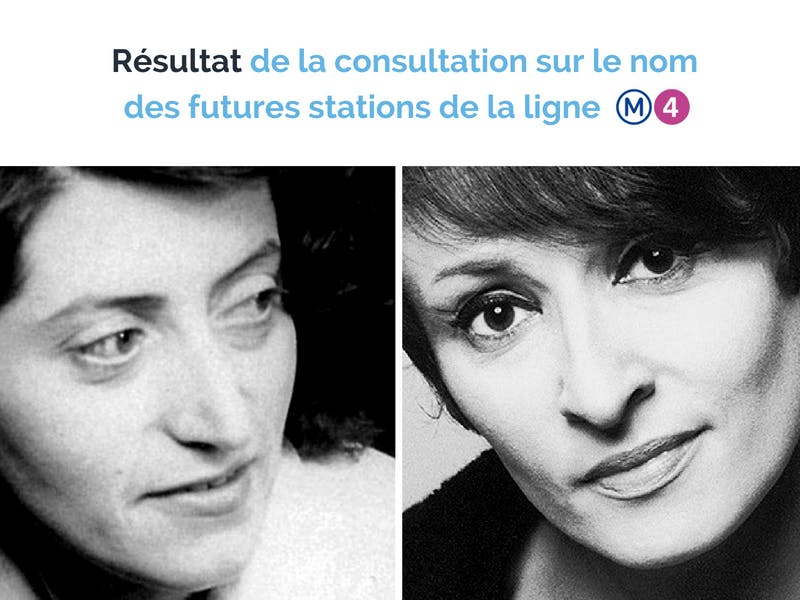 Portraits Lucie Aubrac et Barbara