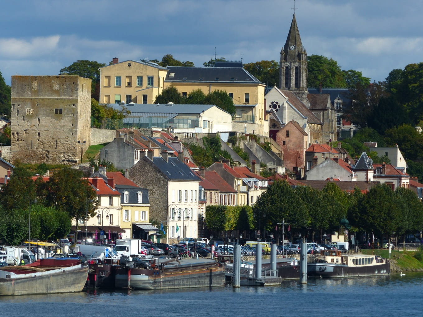 Les Berges de Conflans-Sainte-Honorine dans les Yvelines - Yvan Tessier