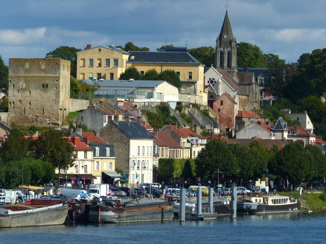Les Berges de Conflans-Sainte-Honorine dans les Yvelines - Yvan Tessier