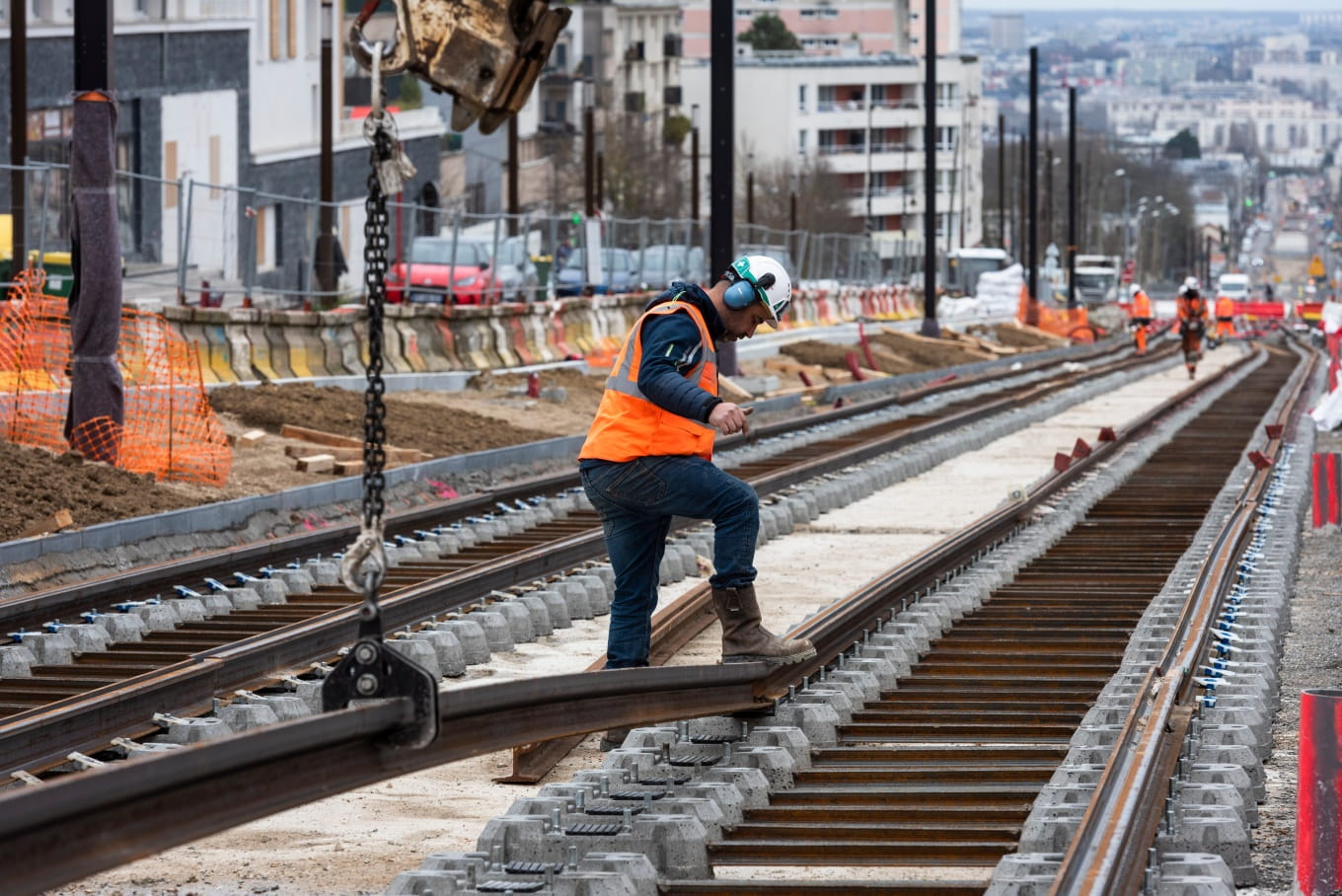 T10: Avanzamento lavori, avenue de la division Leclerc a Châtenay-Malabry - Cyril Badet